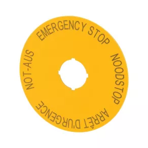 Semn de urgență Eaton, dar, en, nl, fr, m22-xak3-216467