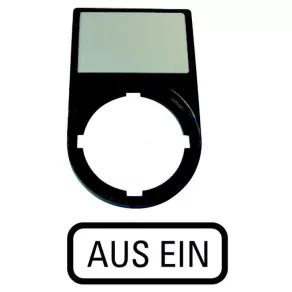   Suport pentru plăcuță Eaton + plăcuță, m22s-st-d10-216490