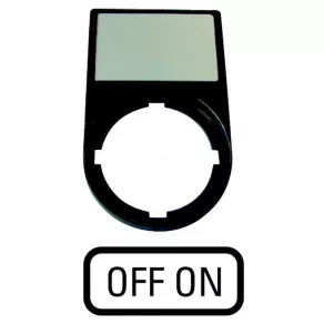   Suport pentru plăcuță Eaton + plăcuță, m22s-st-gb10-216499