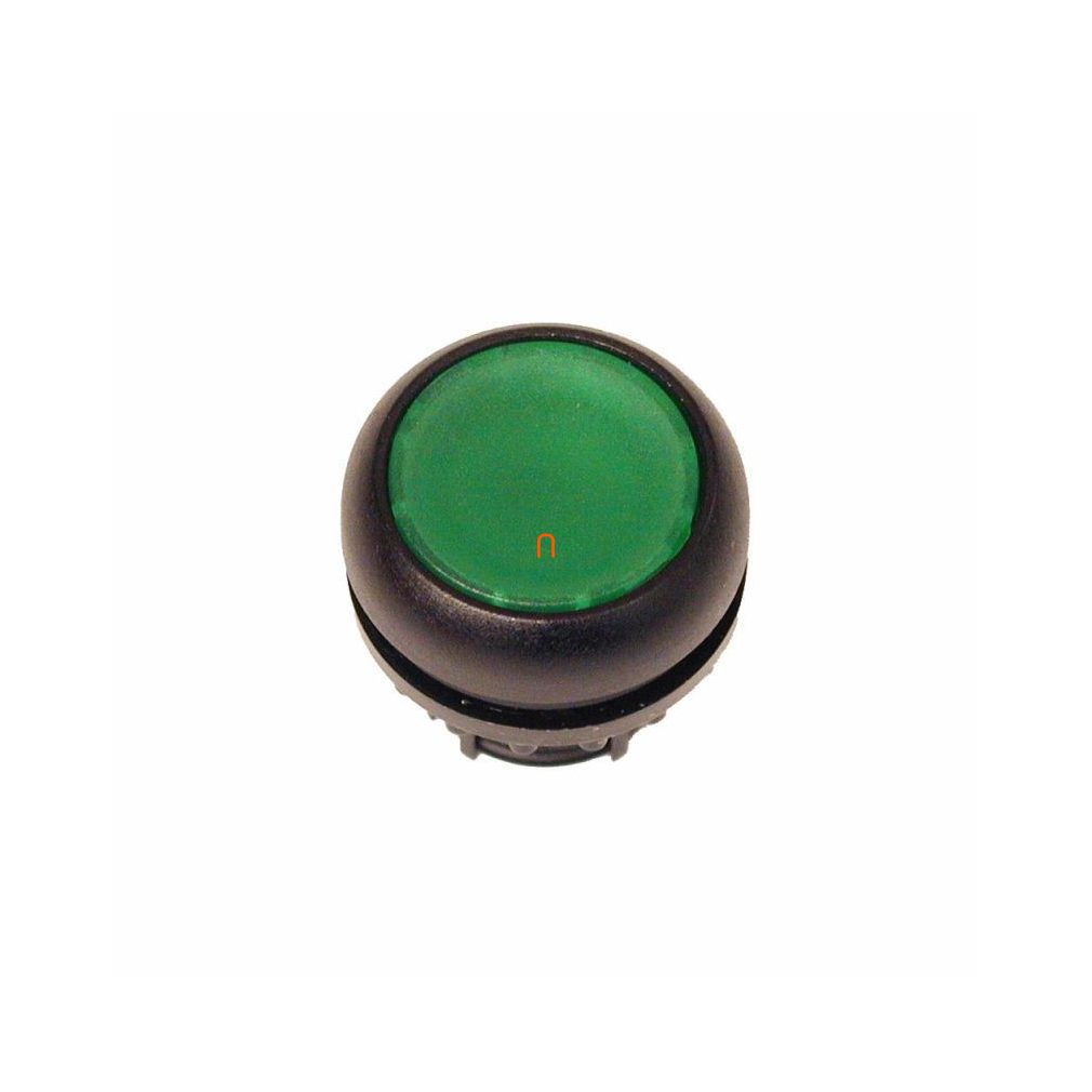 M22S-D-G Buton, plat, verde 216597 Eaton