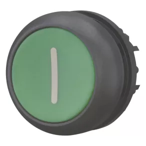 Buton Eaton, plat, verde, blocat, m22s-dr-g-x1-216631