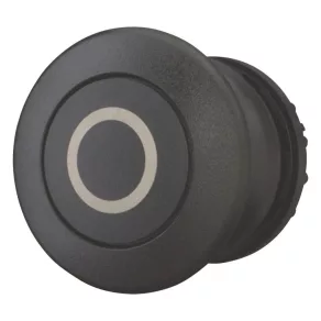   Buton cu ciupercă Eaton, blocat, negru, m22s-drp-s-x0-216756