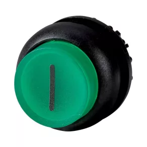   Buton iluminat Eaton, înalt, verde, blocat, m22s-drlh-g-x1-216809