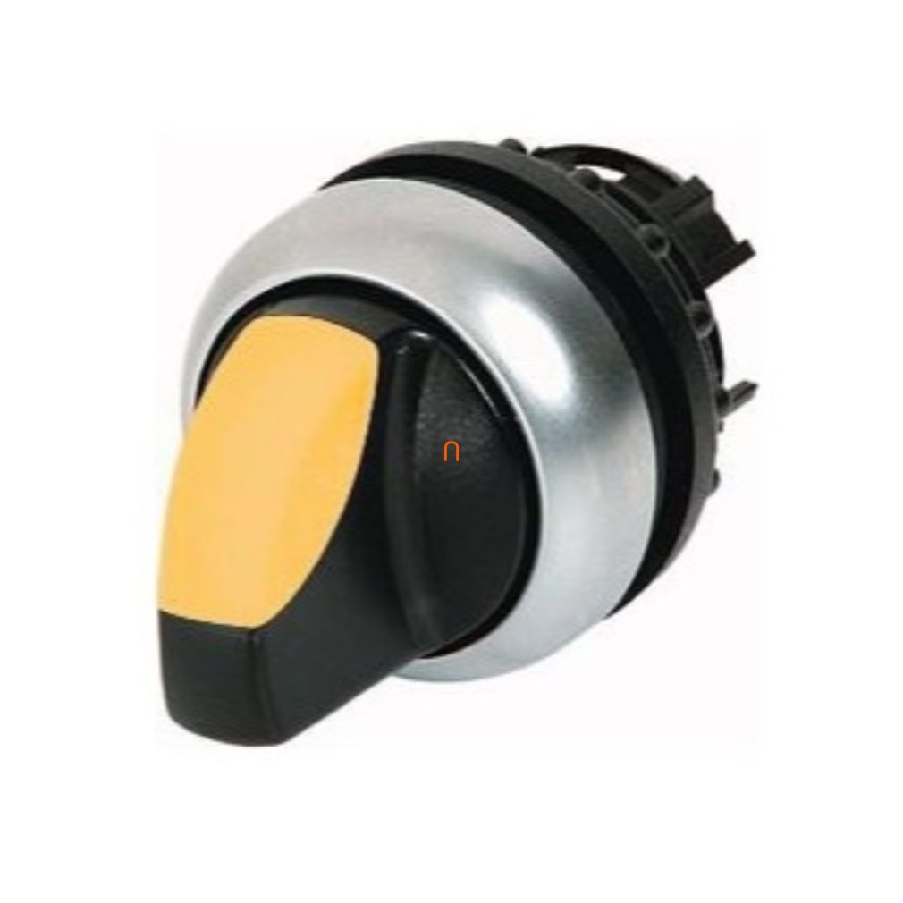 M22-WRLK-Y Comutator cu iluminare, 2 poziții, galben, blocat 216829 Eaton
