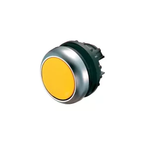 Buton iluminat Eaton, plat, galben, m22-dl-y-216929