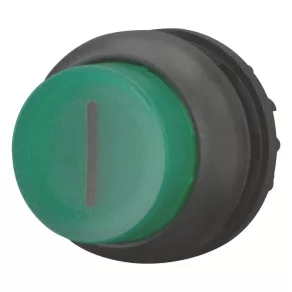 Buton iluminat Eaton, înalt, verde, m22s-dlh-g-x1-216978