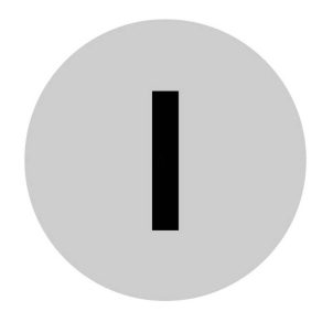   Placă iluminată cu buton apăsat Eaton, m22-xdlh-w-x1-218342