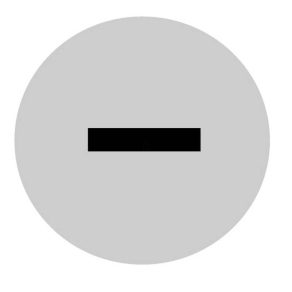   Placă iluminată cu buton apăsat Eaton, m22-xdlh-w-x5-218346