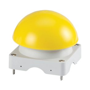   Carcasă pentru buton manual/acționat cu piciorul Eaton, partea superioară, cap buton galben, fak-y-229754