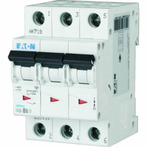  Întrerupător automat miniatural Eaton, 6 kA, 3P, faz6-b40/3-239117