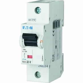   Întrerupător de mică putere Eaton 1P special 32 A 25 kA PLHT-32-V (248104)