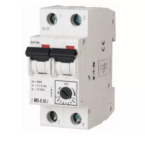  Întrerupător de protecție pentru motor Eaton, bipolar, z-ms-0, 16/2-248389