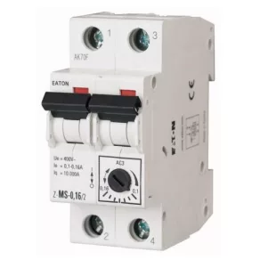   Întrerupător de protecție a motorului Eaton, bipolar, z-ms-0, 25/2-248390