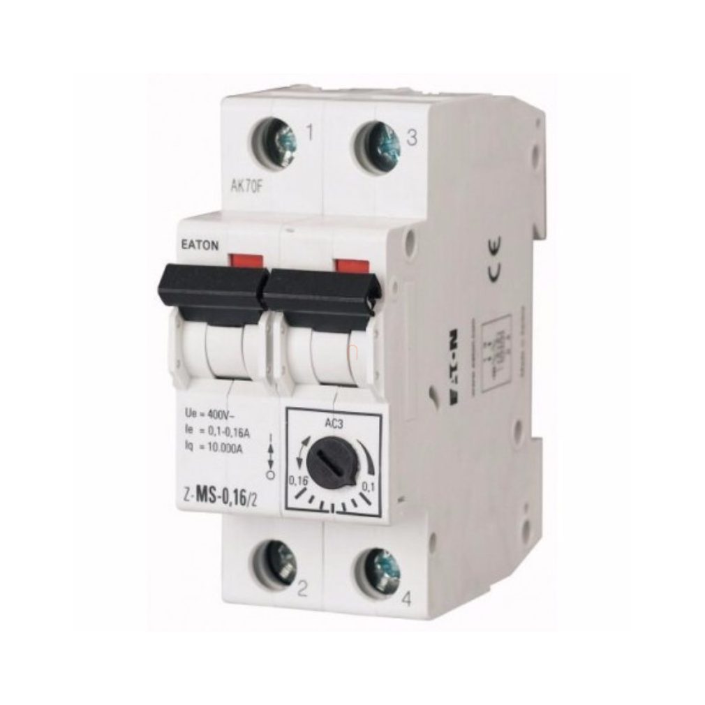 Z-MS-4,0/2 Întrerupător de protecție motor 2 poli. 248396 Eaton