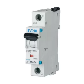   Disjunctor cu declanșare la sarcină Eaton, 12-110 V c.a./12-60 V c.c. (pl7-, etc.), zp-asa/24-248438