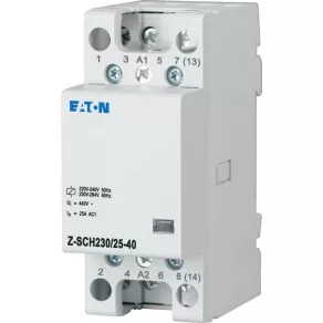   Contactor de instalare Eaton, 4z, 25 A (AC1), 230 V c.a., z-sch230/25-40-248847