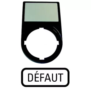   Suport pentru plăcuță Eaton + plăcuță, m22s-st-f67-256795