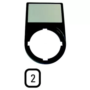 Suport pentru semne Eaton + semn, m22s-st-x53-256798