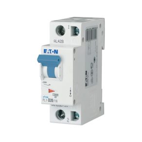   Întrerupător miniatural Eaton, 10 kA, 1P+0, pl7-d20/1n-262759