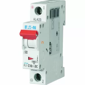   Întrerupător de mică putere Eaton 1P C 10A 10kA PL7-C10/1-DC (264887)