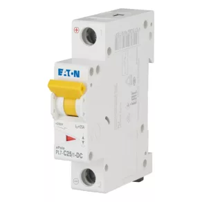   Întrerupător miniatural Eaton, 10 kA, unipolar CC, pl7-c25/1-dc-264891