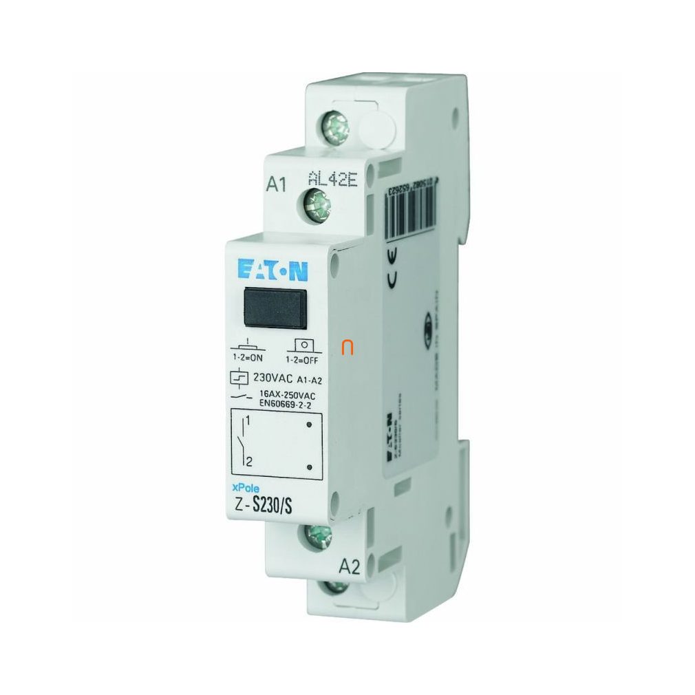 Z-S230/S Impulzusrelé, 1z, 16A, 230V AC vezérlés 265262 Eaton