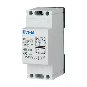   Transformator Eaton, 230 V / 4 V_8 V_12 V c.a., 8 VA, tr-g3/8-272481