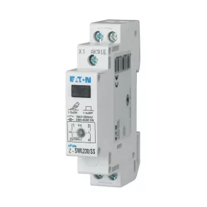   Comutator de control al iluminatului Eaton, 2z, 16A, LED: 230V AC/DC, z-swl230/ss-276306