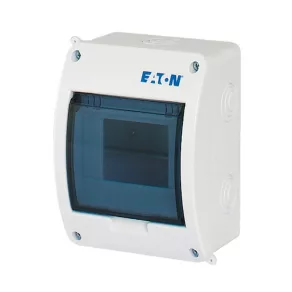   Tablou de distribuție extern Eaton, 1 rând, 5 locuri, transparent, bc-o-1/5-eco-280345