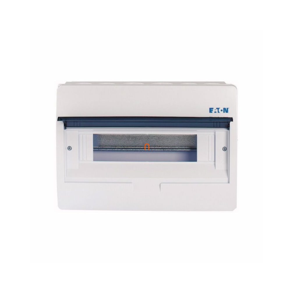 Distribuitor electric exterior, 1 rând, 12 module, cu ușă transparentă, IP40, șină PE/N Eaton BC-O 280347