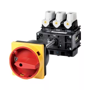   Întrerupător principal Eaton cu oprire de urgență, tripolar, 160 A, pentru montare în serie, p5-160/v/svb-280928
