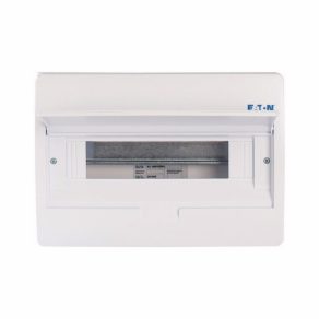   Cutie de distribuție mică Eaton, montată încastrat, 1 rând, 12 prize, albă, BC-U-1/12-TW-ECO-281698