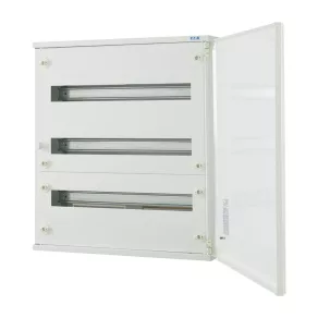   Eaton, cutie de distribuție completă pentru instalare pe perete, IP30, 3/72, albă, bf-o-3/72-c-283031