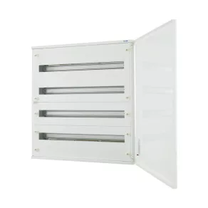   Distribuitor complet Eaton pentru montare pe perete exterior IP30, 4/96, alb, bf-o-4/96-c-283032