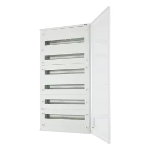   Cutie de distribuție completă Eaton pentru montare pe perete exterior IP30, 6/144, bf-o-6/144-g-c-283047