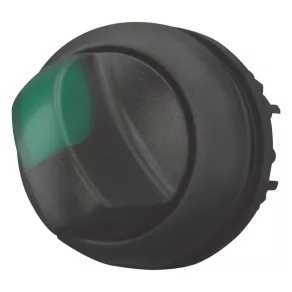   Comutator selector iluminat Eaton, cu două poziții, verde, m22s-wlkv-g-284540