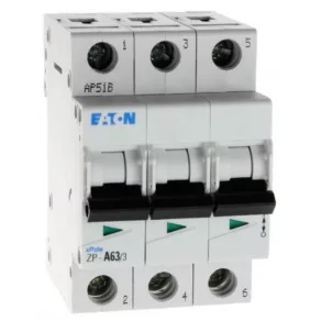 Întrerupător Eaton, tripolar, zp-a63/3-284908
