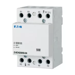   Contactor de instalare Eaton, 4ny, 63A (AC1), 230V AC, z-sch230/63-04-285735