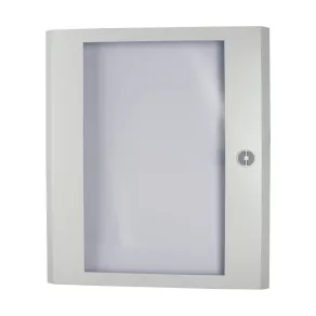   Ușă transparentă Eaton Xboard+, a doua canat, 400/1200, gri, bp-dt-400/12-l-293582