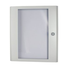   Ușă transparentă Eaton Xboard+, al doilea panou, 400/1500, gri, bp-dt-400/15-l-293584