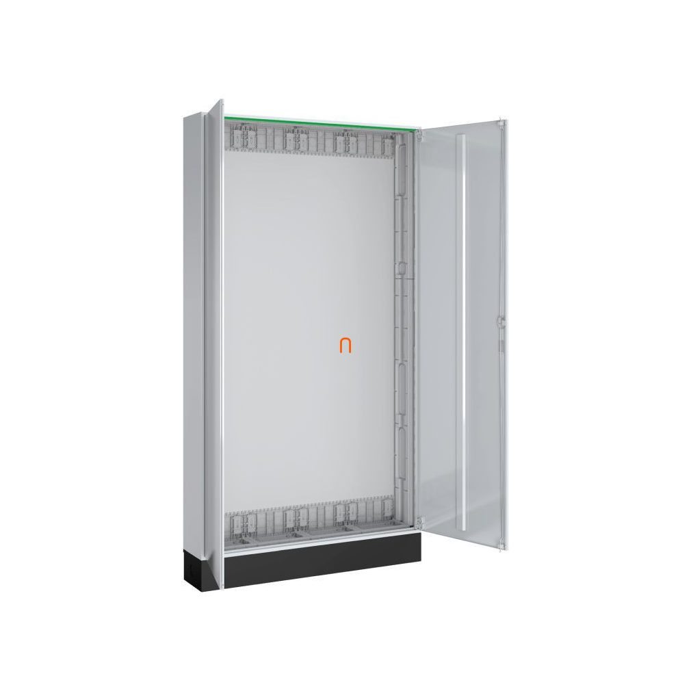 Dulap vertical Schneider Easy PrismaSeT XL cu soclu de 130 mm, ușă, IP44 1050x1980x210 mm ABWRS412