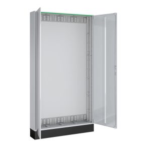   Schneider Electric Prisma XS - ABWRS412 - Dulap de podea Easy PrismaSeT XL cu soclu de 130 mm, ușă, IP44 (L) 1050 mm (H) 1980 mm (A) 210 mm