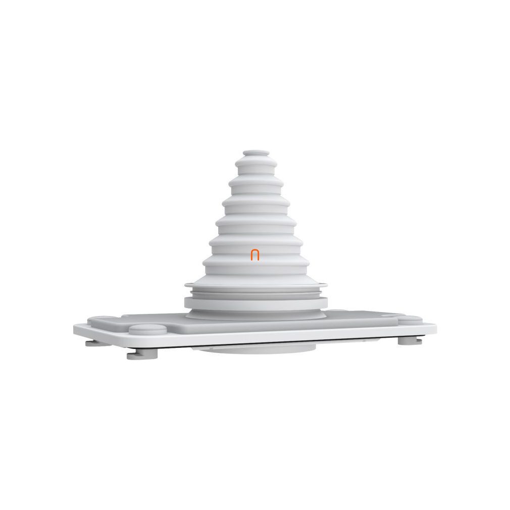 Easy PrismaSeT XL placă de introducere a cablurilor pentru 1 introducere 14 mm x 68 mm fixabilă din interior ABWRY06125 Schneider