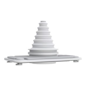   Schneider Electric Prisma XS - ABWRY06125 - Placă de intrare cablu Easy PrismaSeT XL pentru 1 intrare, 14 mm x 68 mm, poate fi fixată din interior