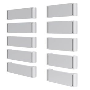   Schneider Electric Prisma XS - ABWRY59010 - Clema pentru cablu Easy PrismaSeT XL pentru ieșirea cablului încorporată în dulap (5 buc./cutie)