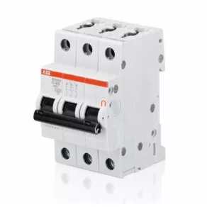   Întrerupător miniatural 3P C 10A 4,5kA SH203L ABB (2CDS243001R0104)