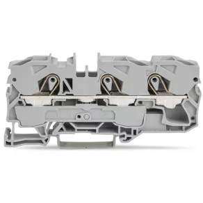 Bloc terminal de alimentare cu 3 fire Wago, gri (2010-1301)