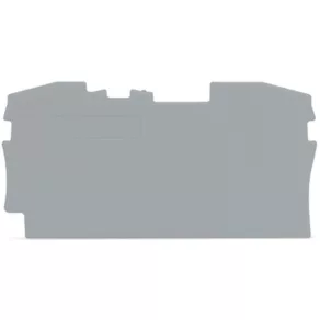   Foaie de terminare și răspuns Wago TopJob_S, gri, pentru conector 2006 (2006-1291)