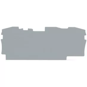   Foaie de răspuns și finalizare Wago, grosime 1 mm, gri (2006-1391)