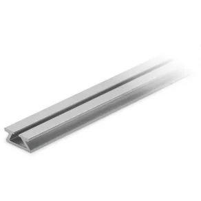   Șină de montare din aluminiu Wago, lungime 1000 mm, lățime 18 mm, culoare argintiu (210-154)
